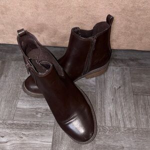 Women’s Brown Leather Ankle Boots
